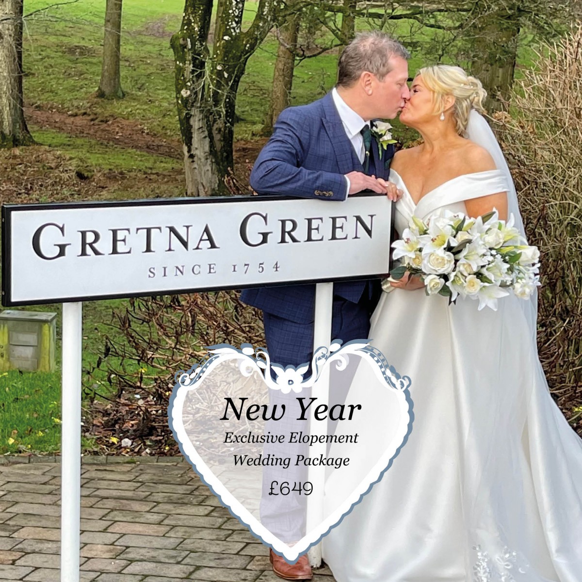 New Year Wedding Package at Gretna Hall