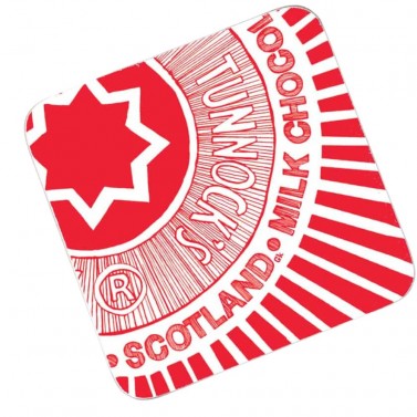 Gillian Kyle Tunnock's Teacake Wrapper Coaster