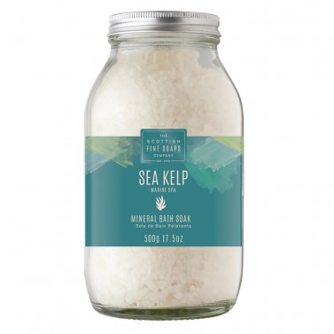 The Scottish Fine Soap Company Sea Kelp Mineral Bath Soak Jar 500g