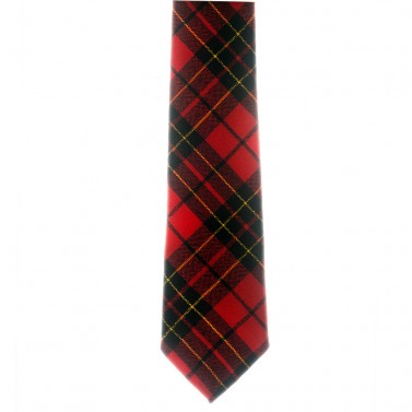 Brodie Red Tartan Tie
