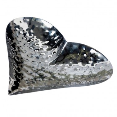 The Just Slate Company Hand Hammered Heart Dish