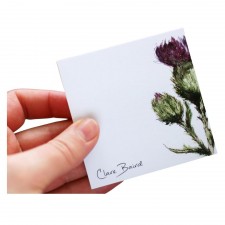 Clare Baird Thistle Sticky Notes