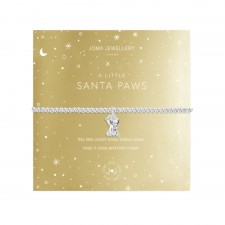 Joma Jewellery Christmas A Little 'Santa Paws' Bracelet