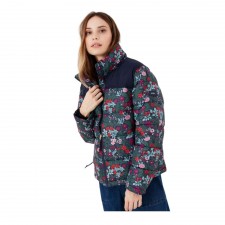 Joules Elberry Super Puffer in Art Craft Floral
