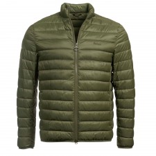 Barbour Men's Penton Quilted Jacket In Olive
