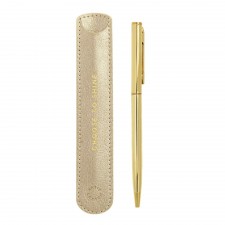 Katie Loxton Pen Sleeve With Gold Pen - Choose To Shine