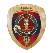 Chisholm Clan Crest Wall Plaque