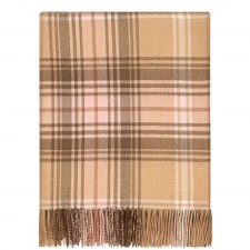 Lochcarron 100% Lambswool Blossom Tartan Blanket