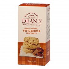 Deans Shortbread Light and Crumbly Butterscotch Shortbread (160g)