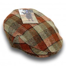 Mens Braveheart Tartan Flat Cap UK S