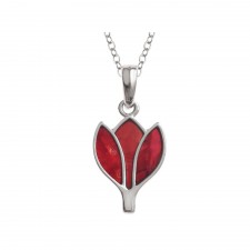 Tide Paua Shell Tulip Necklace