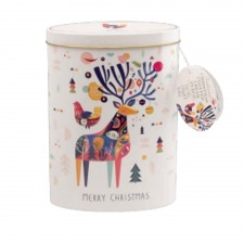 Gardiners Christmas Stag Tin Clotted Cream Fudge Tin 250g