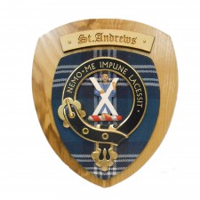 St. Andrews Clan Crest Wall Plaque