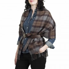 Ladies Outlander Tartan Stole 100% Lambswool