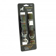 Harris Tweed MacLeod Tartan Dog Collar and Lead