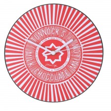 Gillian Kyle Tunnock's Teacake Wrapper Wall Clock