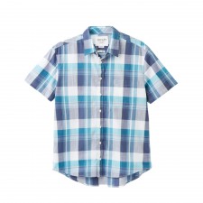 Joules Mens Wilson Short Sleeve Classic Fit Check Shirt S