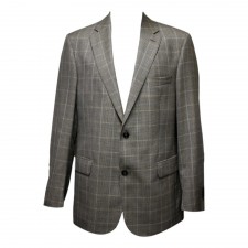 Daks Mens Barret Jacket in Grey Check