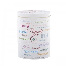 Thank You Tin Languages 250g Fudge