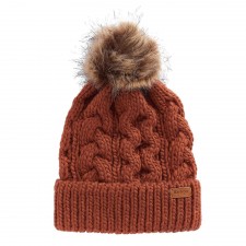 Barbour Ladies Penshaw Beanie in Warm Ginger