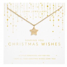 Joma Jewellery My Moments Christmas 'Sending You Christmas Wishes' Necklace