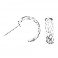Hamilton & Young Celtic Hooped Earrings