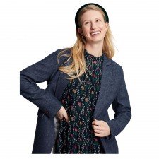 Joules Bramble Tweed Jacket in Navy