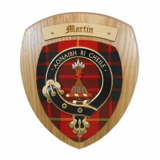 Martin Clan Crest Wall Plaque