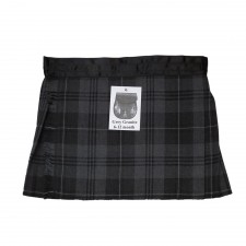 Grey Granite Tartan Baby Kilt