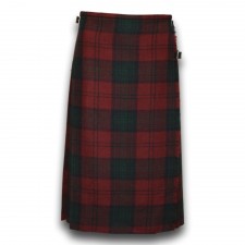 Ladies Long Classic Shetland Wool Kilt in Lindsay
