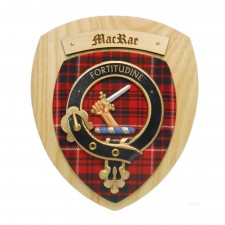 MacRae Clan Crest Wall Plaque