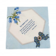 Bluebells & Selkirk Grace Napkins (Paper) Pack of 20