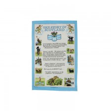 Glen Appin The Story of Scotland Tea Towel 100% Cotton