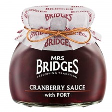 Mrs Bridges Cranberry Sauce with Port 113g