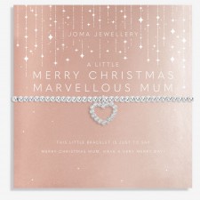 Joma Jewellery A Little 'Merry Christmas Marvellous Mum' Bracelet
