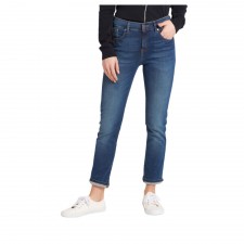 Barbour Essential Ladies Slim Jeans in Worn Blue UK 8 Long