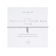 Joma Jewellery A Little Through Thick And Thin Bracelet