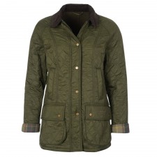 Barbour Beadnell Polarquilt Jacket in Olive