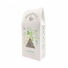 Brodies Peppermint Pyramid Tea Bags (15)