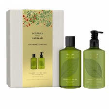 The Scottish Fine Soap Company Coriander and Lime Luxury Festive Duo