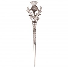Hamilton & Young Sterling Silver Thistle Kilt Pin