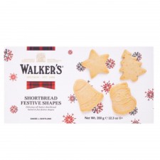Walkers Shortbread Festive Shapes Box (350g)