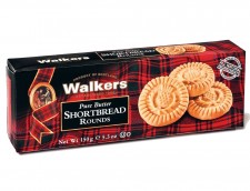 Walkers Shortbread Thistle Rounds Carton (150g)