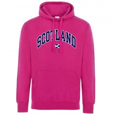 Scotland Harvard Kids Hoodie In Pink