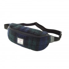 Harris Tweed 'Morar' Belt Bag in Black Watch Tartan