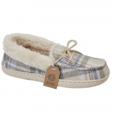 Jo & Joe Ladies Pembroke Slippers in Oatmeal