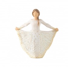 Willow Tree Butterfly 27702 Woman Holding Her Dress Figurine
