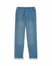 Joules Girls Minnie Jersey Denim Leggings - 3 Years