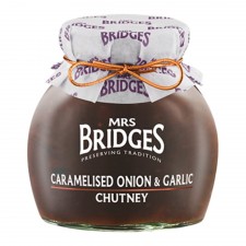 Mrs Bridges Caramelised Onion & Garlic Chutney 300g