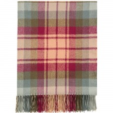 Lochcarron 100% Lambswool Auld Scotland Tartan Blanket